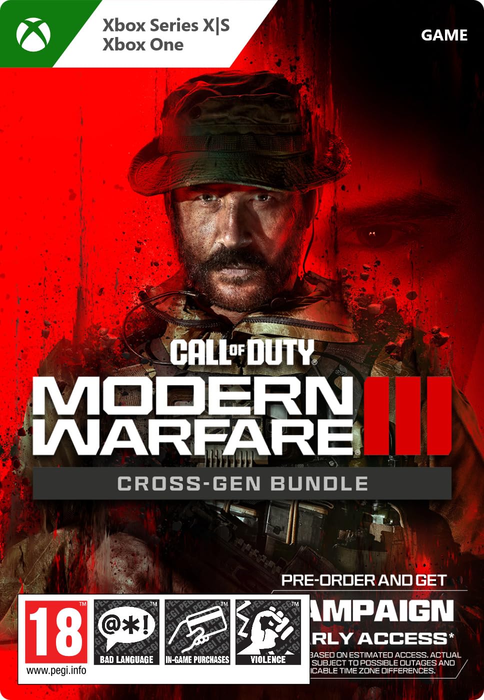 Call of Duty: Modern Warfare III Cross-Gen Bundle - Xbox One/Series XS - Download Code