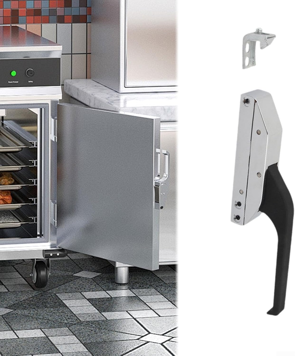 Mango de Aleación de Zinc para Electrodomésticos de Frío y Horno