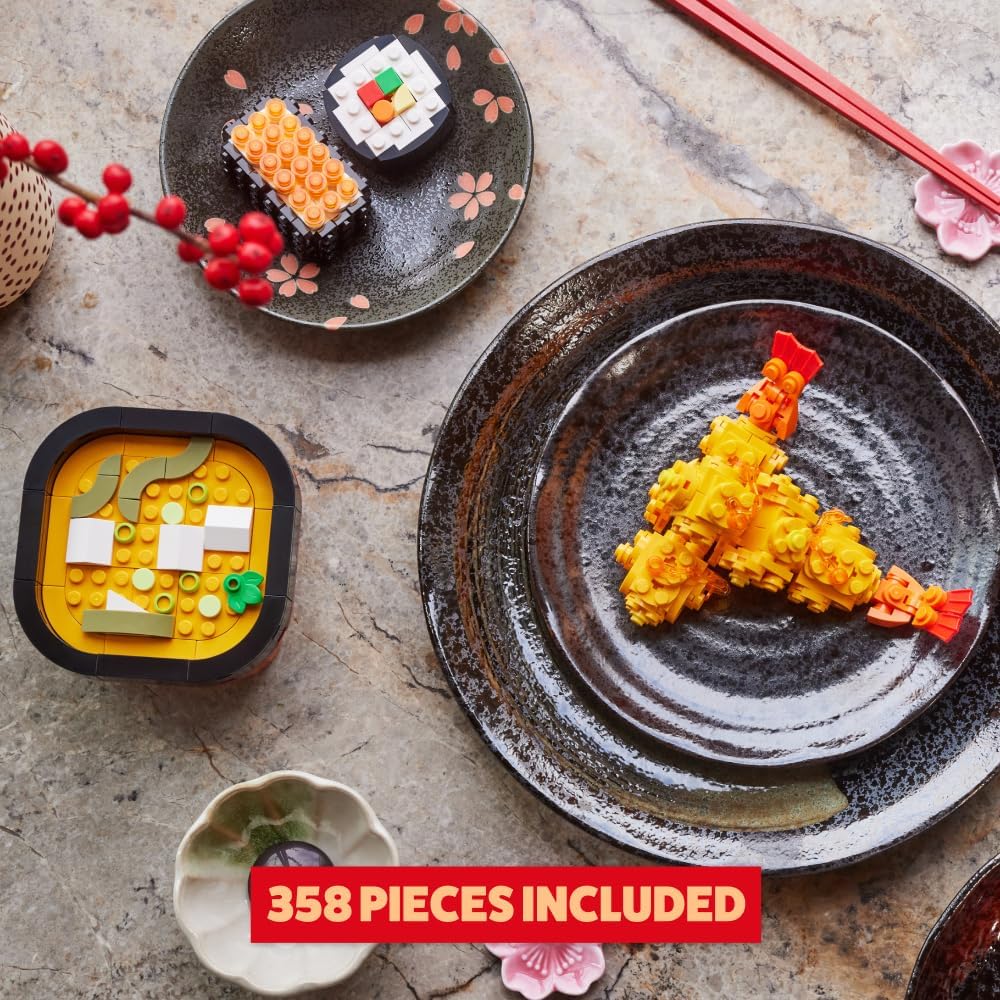 MAX Premium Sushi Building Bricks Capsule x2 Novelty Unboxing Toy Collectible Mini's by ZURU