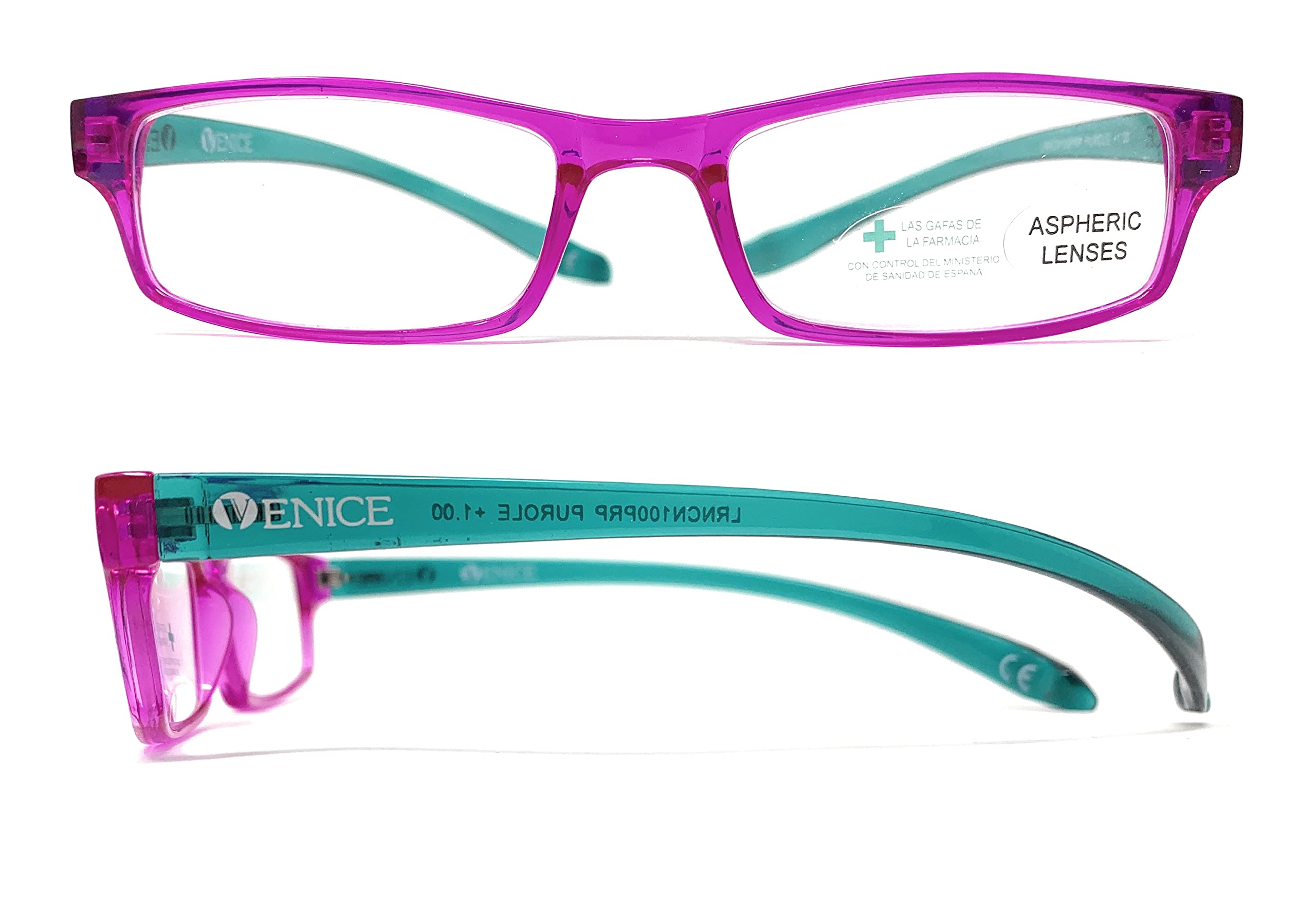 Gafas de lectura que se CUELGAN del cuello y NO SE CAEN - Venice NECK - MUY ÚTILES - ligeras unisex