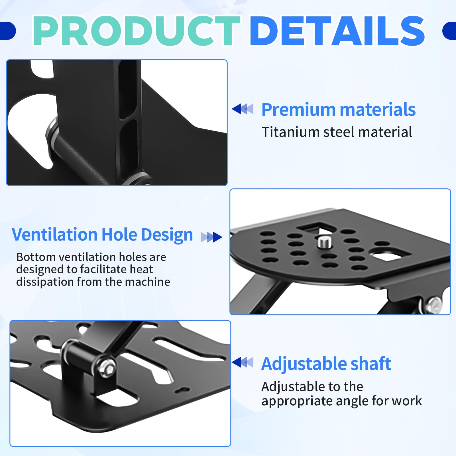Supporto Proiettore, Supporto Proiettore a Soffitto Universale Regolabile 180°, Supporto Parete Pieghevole in Metallo con Portata Fino a 10kg per Home Cinema, Ufficio, Sala Giochi