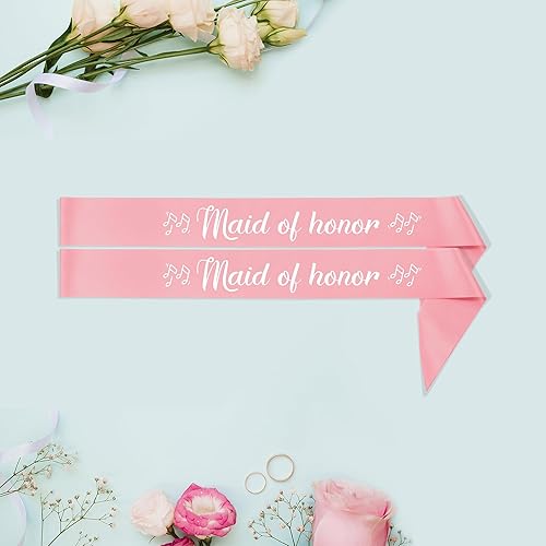 Miniatura 8 de Party to Be Juego de bandas de despedida de soltera de oro rosa para despedida de soltera, decoración de boda para la madre de la novia y dama de