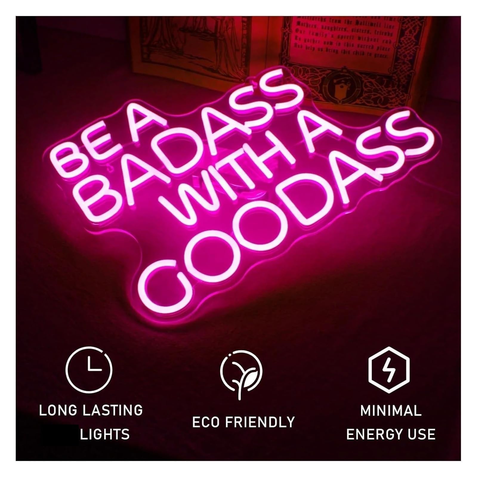 LED Lampada al neon Decorazione luminosa per insegne al per neon a LED bar negozi studi, illuminazione per feste club stanze