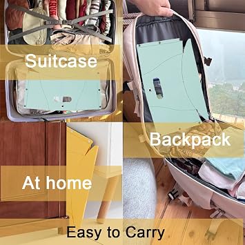 Foldable Portable Stool, Thickness of 0.5 in, Lightweight Collapsable Folding Chair for Hiking Picnic Camping Fishing (Green)