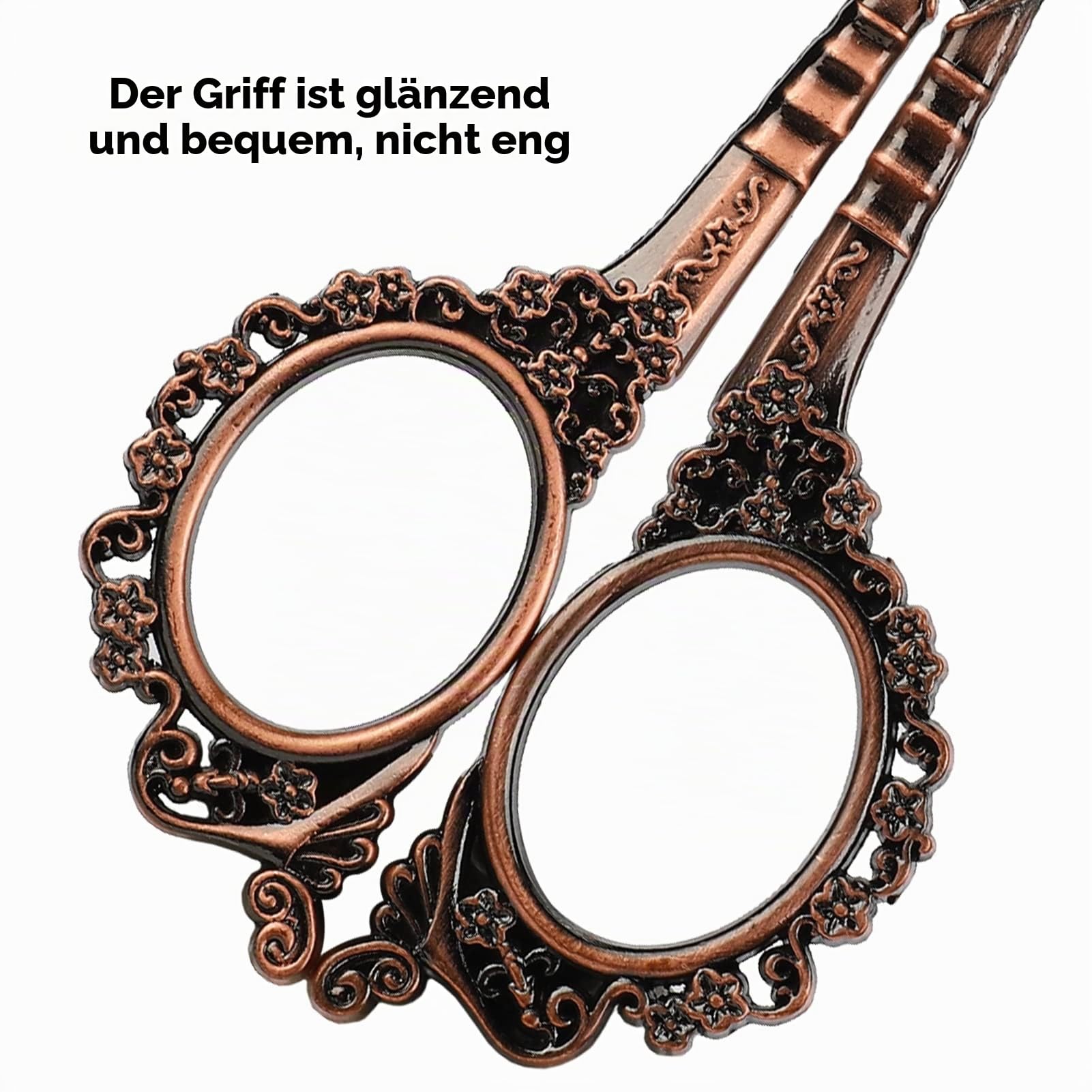 7-teiliges Nähwerkzeug Set für Basteln Nähen Handarbeiten Stickerei | Vintage, Massivholz, Edelstahl, Kompaktes, mit Fingerhut Einfädler aus Edelstahl