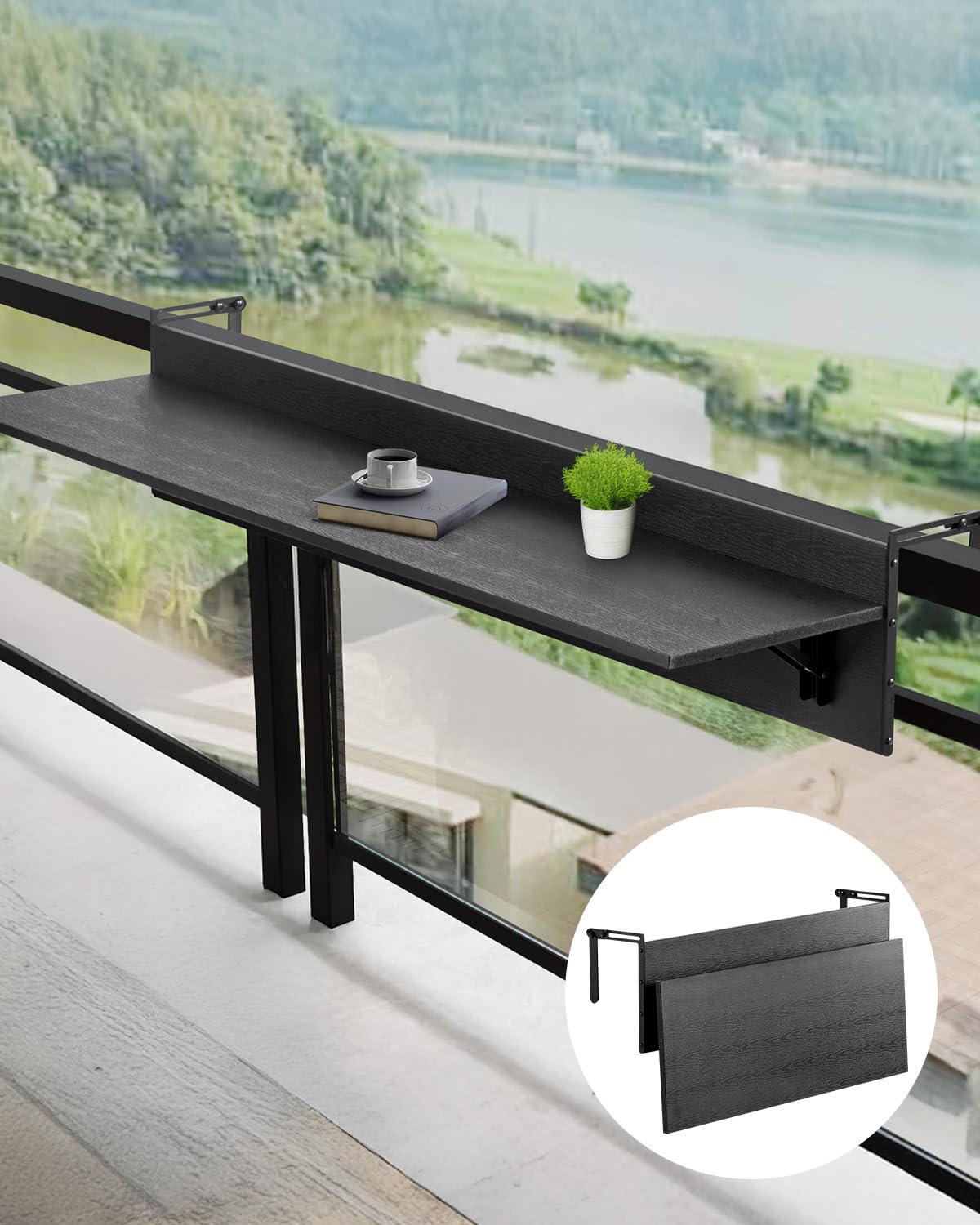 vevor table suspendue balcon