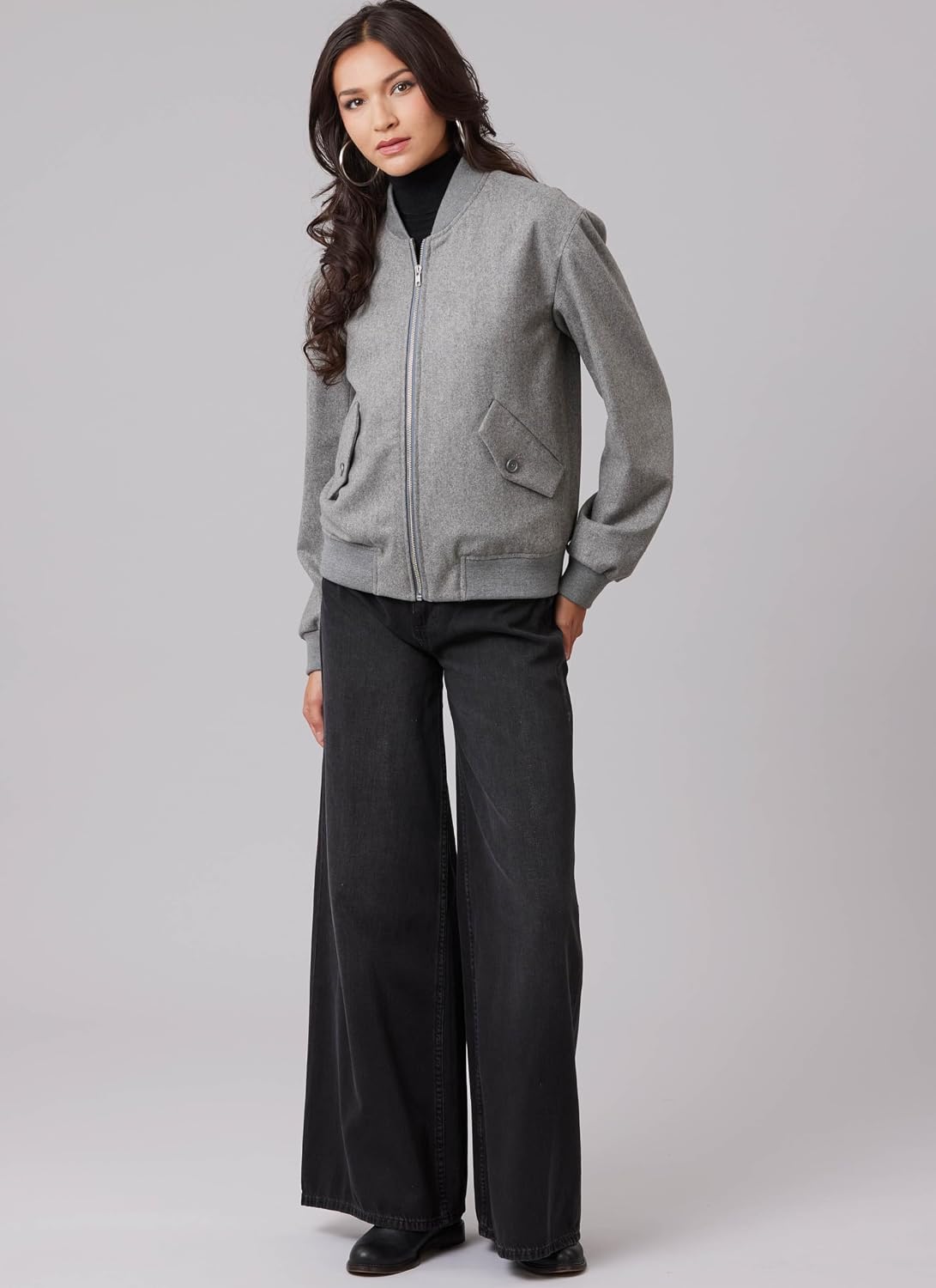 McCall's M8635 Sewing Pattern for Unisex Bomber Jacket with or Without Hood