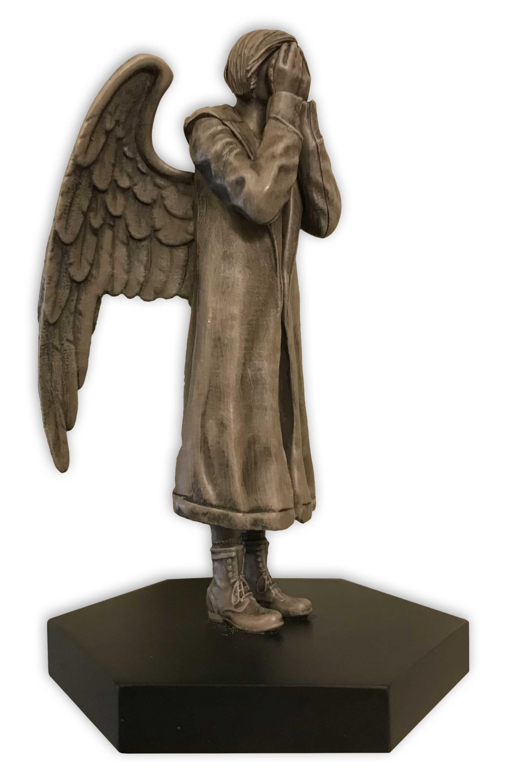 DOCTOR WHO Eaglemoss Weeping Angel Doctor Figure 1:21 Scale Hand Painted Collector Boxed Model Figurine #227 - Image 3