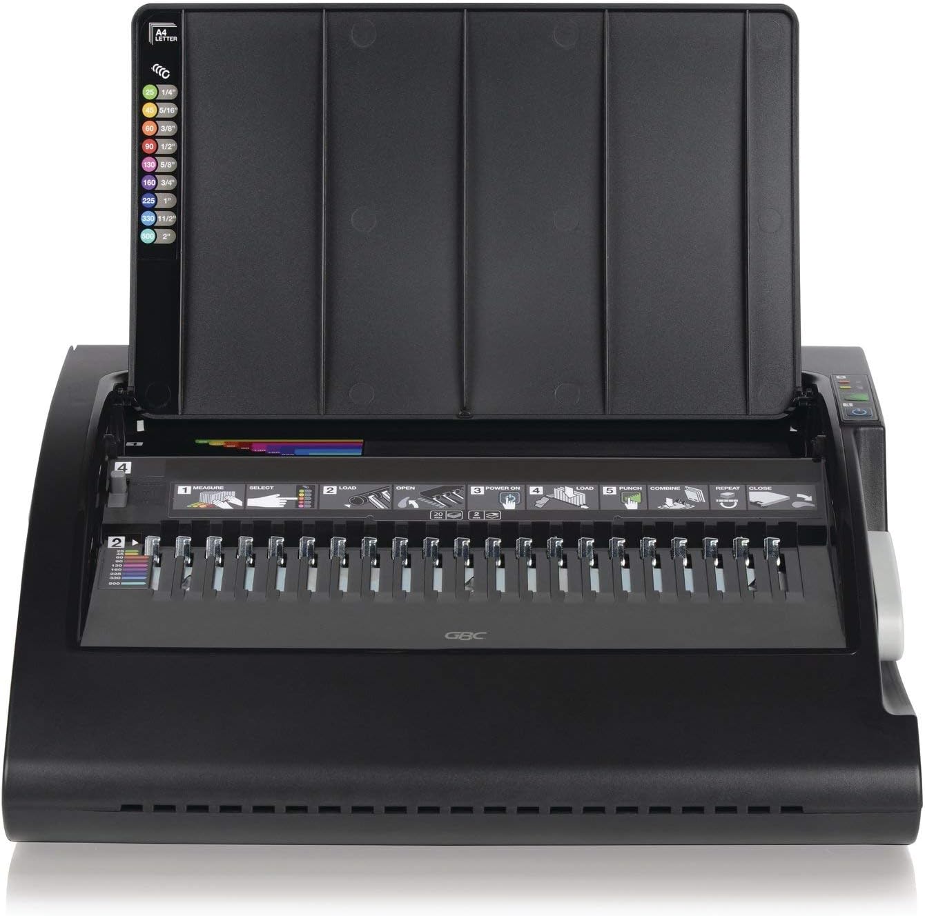 GBC Binding Machine, Electric, Binds 330 Sheets, Punches 20 Sheets, CombBind C210E (7708175)