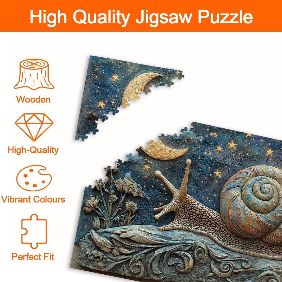 Puzzle 2000 Pezzi, Puzzle Lumache, Misura: 100x71cm, Regalo Donna -8801