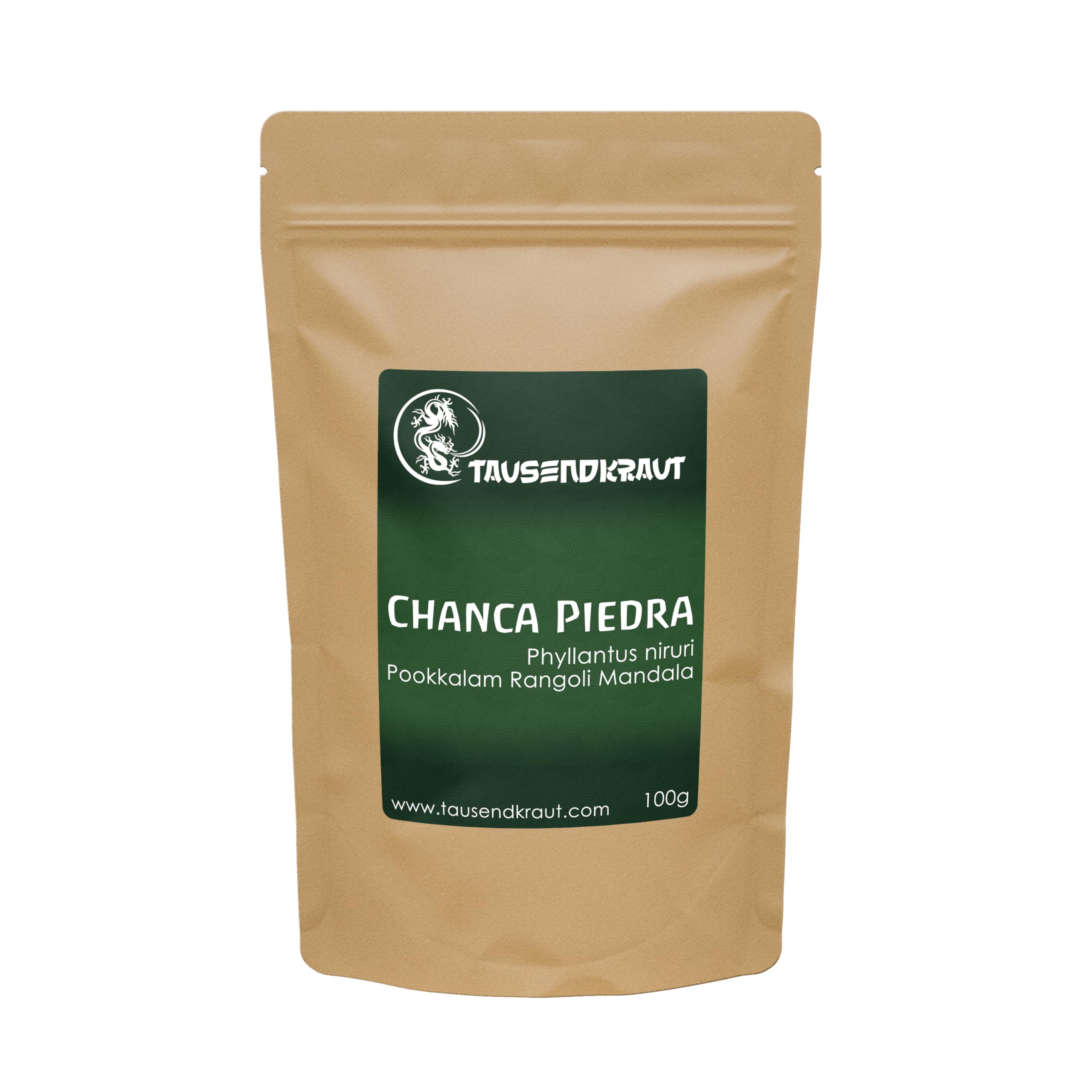 Chanca Piedra - aus kontrolliert biologischen Anbau im Amazonas - Premium Tausendkraut Qualität - Labor geprüft - 100g