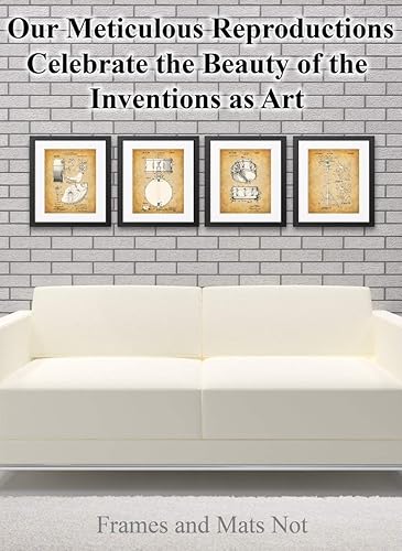 Miniatura 7 de Original Drums Patent Art Prints - Set of Four Photos (8x10) Unframed - Makes a Great Music Studio Decor and Gifts for Drummers Under $20 for