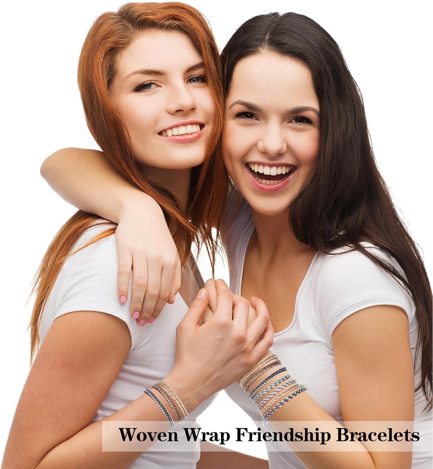 Woven Wrap Friendship Bracelets for Women, 30Pcs Colorful Adjustable String Bracelet Handmade Braided Friendship Ankle Bracelets for Women Men Party Favors Matching Accessory - Image 5