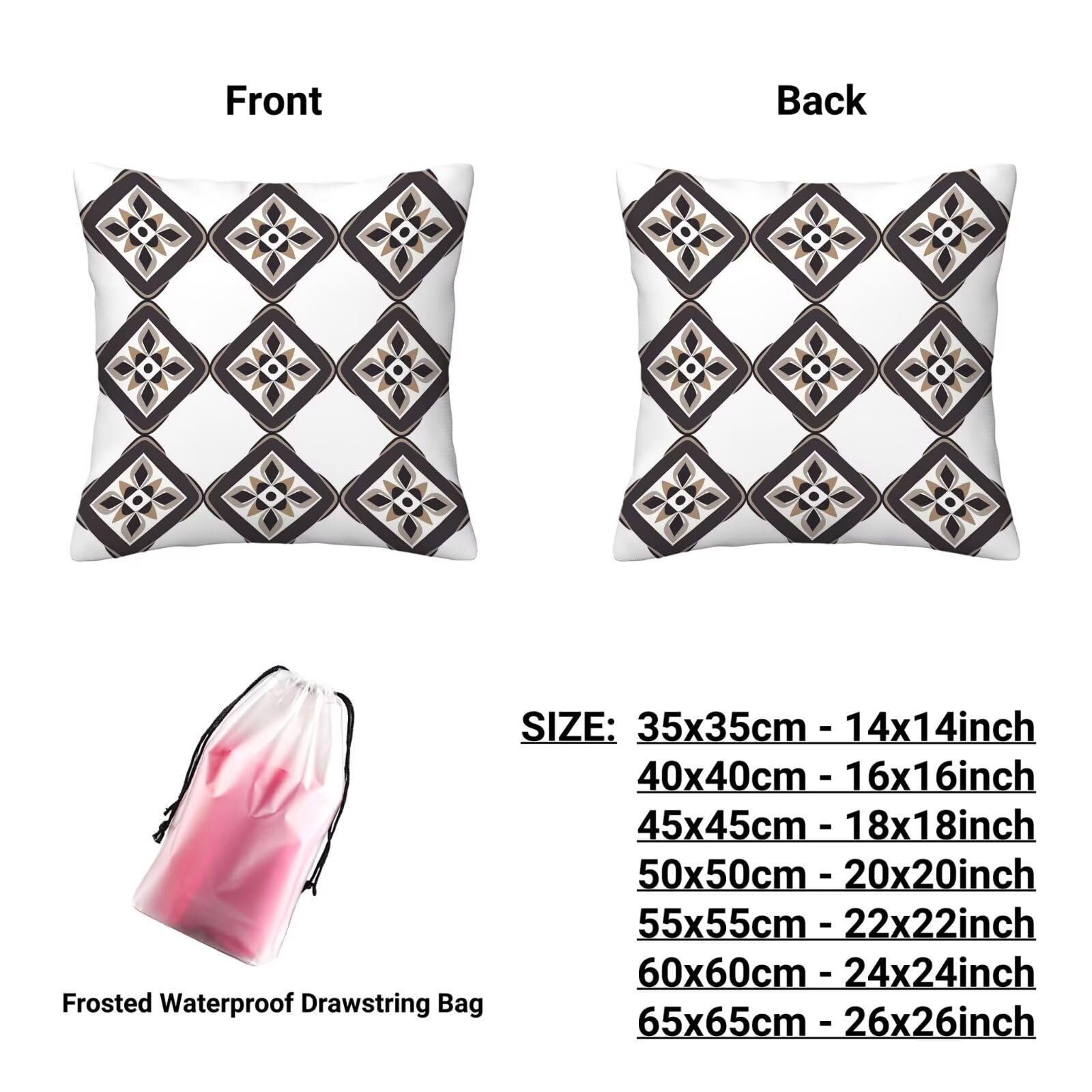 Kissenbezug 55x55 Boho 4er Set Samt Kissenbezüge Braun Zierkissenbezug Kissenhülle Dekorative Weiche Quadratische Dekokissenbezug Sofakissenbezug Couchkissen für Deko Schlafzimmer Wohnzimmer Y-13