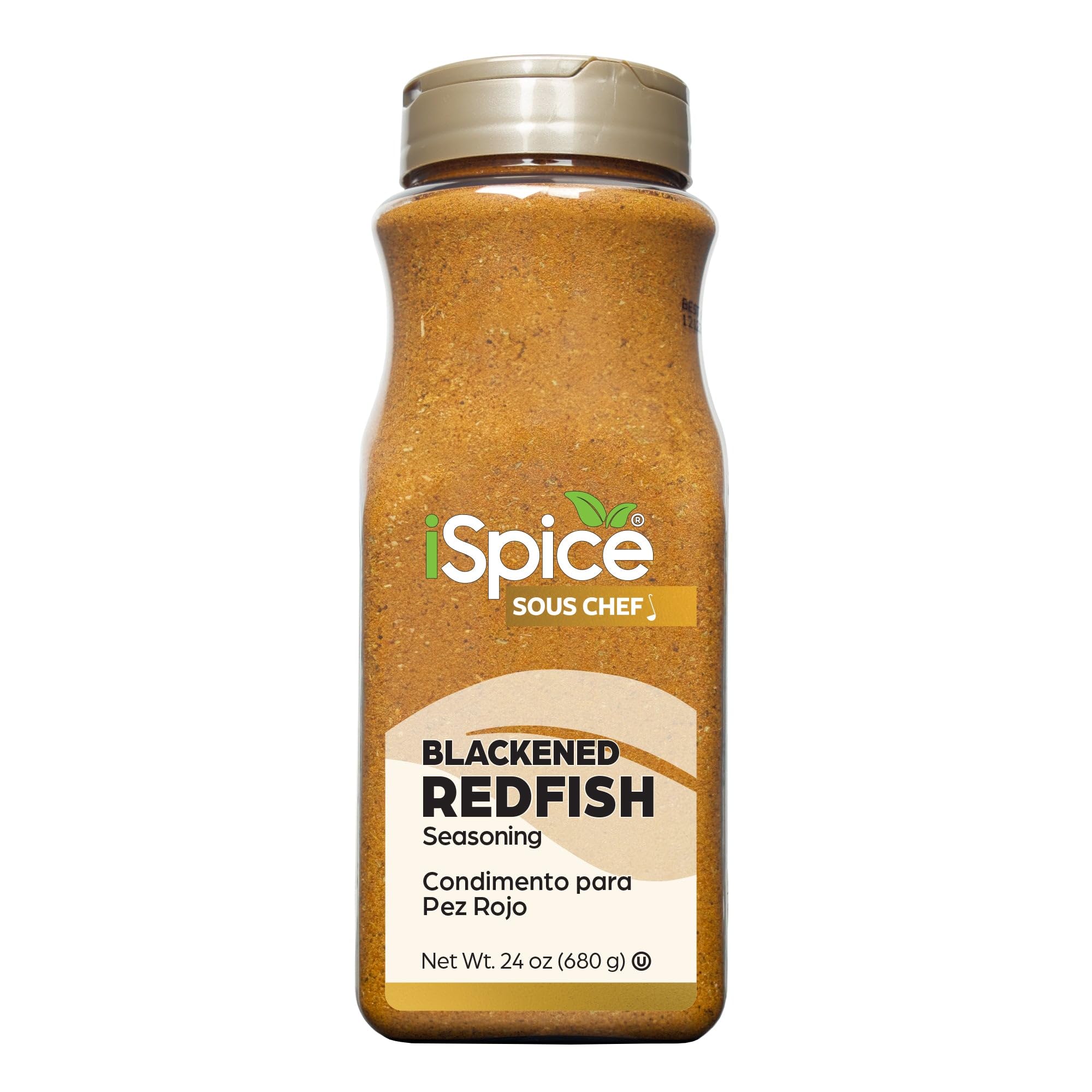iSpice Seasoning | Blackened Redfish Seasoning | 24 oz | Bulk Size | Mixed Spices & Seasonings