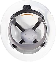 Vista 4 de PPE by JORESTECH - Casco de casco duro de ala completa HDPE con suspensión de trinquete ajustable para trabajo, hogar y protección general