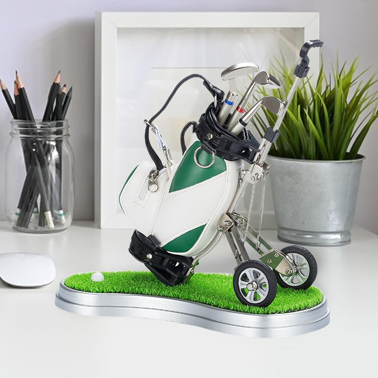 Set di penne da golf, penne per da golf | Portapenne da scrivania con