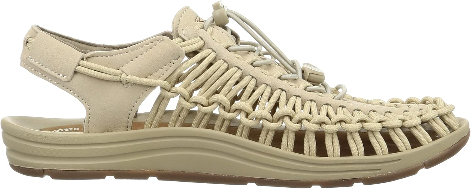 KEEN Women's UNEEK Classic Two Cord Sandals, Safari/Safari, 10.5 Medium US - Image 6