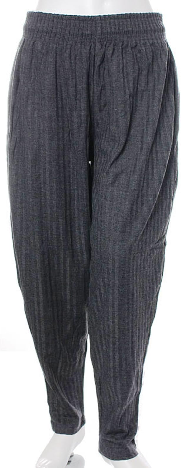 BAGGY GYM WORKOUT PANTS-Solid Charcoal PoorBoy