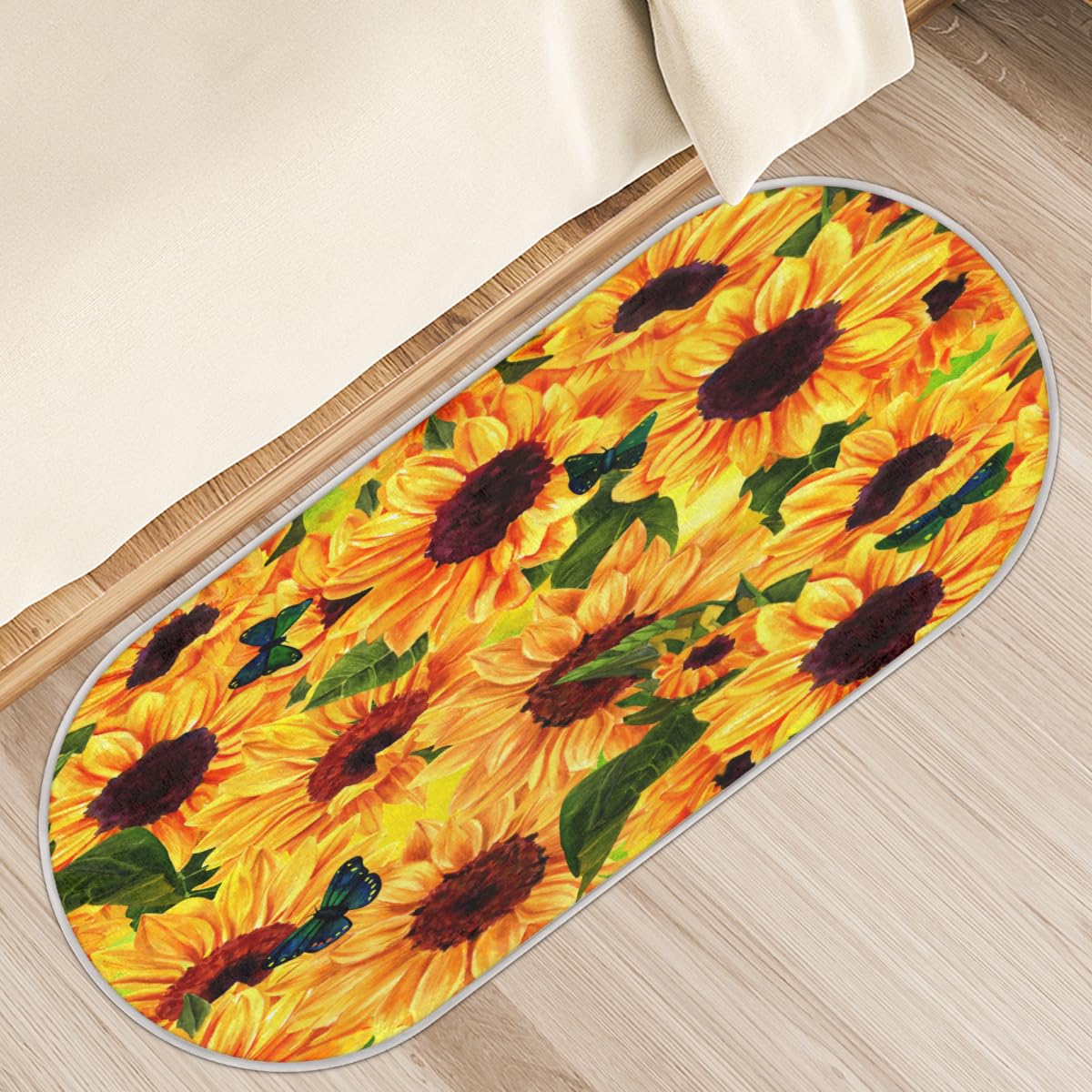 Tapis de sol antidérapant maison 50x120 grand tapis chambre salle de bain