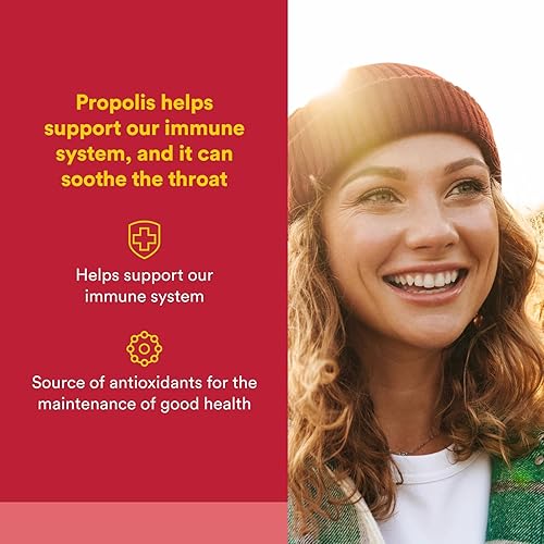 Miniatura 2 de Natural Factors, Extracto de propóleo de abeja 500 mg, apoya un sistema inmunológico saludable, 90 cápsulas (90 porciones)