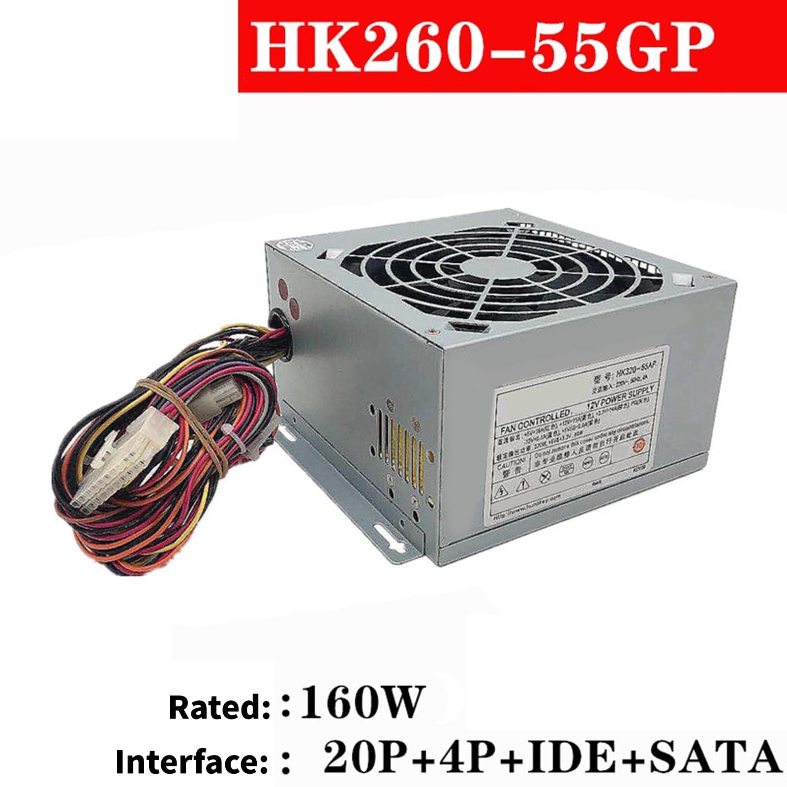 Efficienza energetica per alimentatore MicroATX da 160 W, 200 W, 220 W, 250 W, 300 W, 350 W con protezione di sicurezza, facile installazione, computer MATX ad alta efficienza