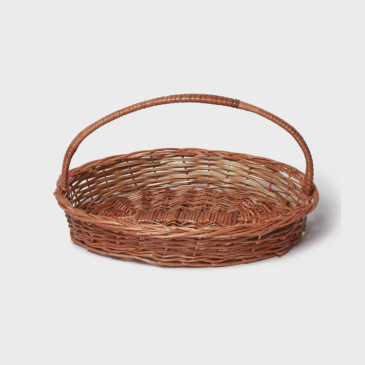 Gift hamper Wicker baskets | decorative storage Wicker baskets | clothes storage baskets | Fruit Wicker baskets (Sizes - 48329 CM (M))