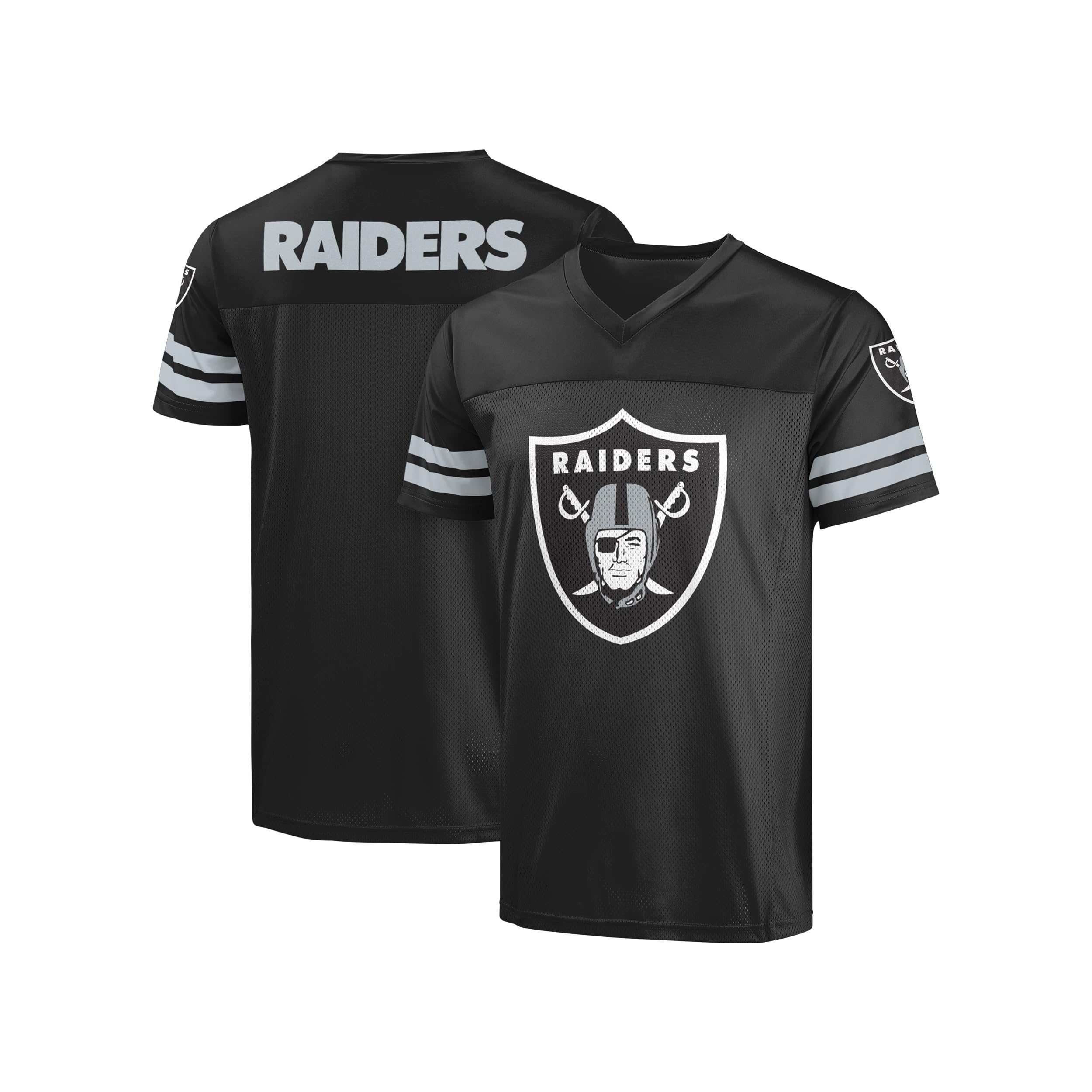 FOCO NFL Men's Officially Licensed Primary Logo Game Day Team Jersey, Las Vegas Raiders - Black, Medium — image 1