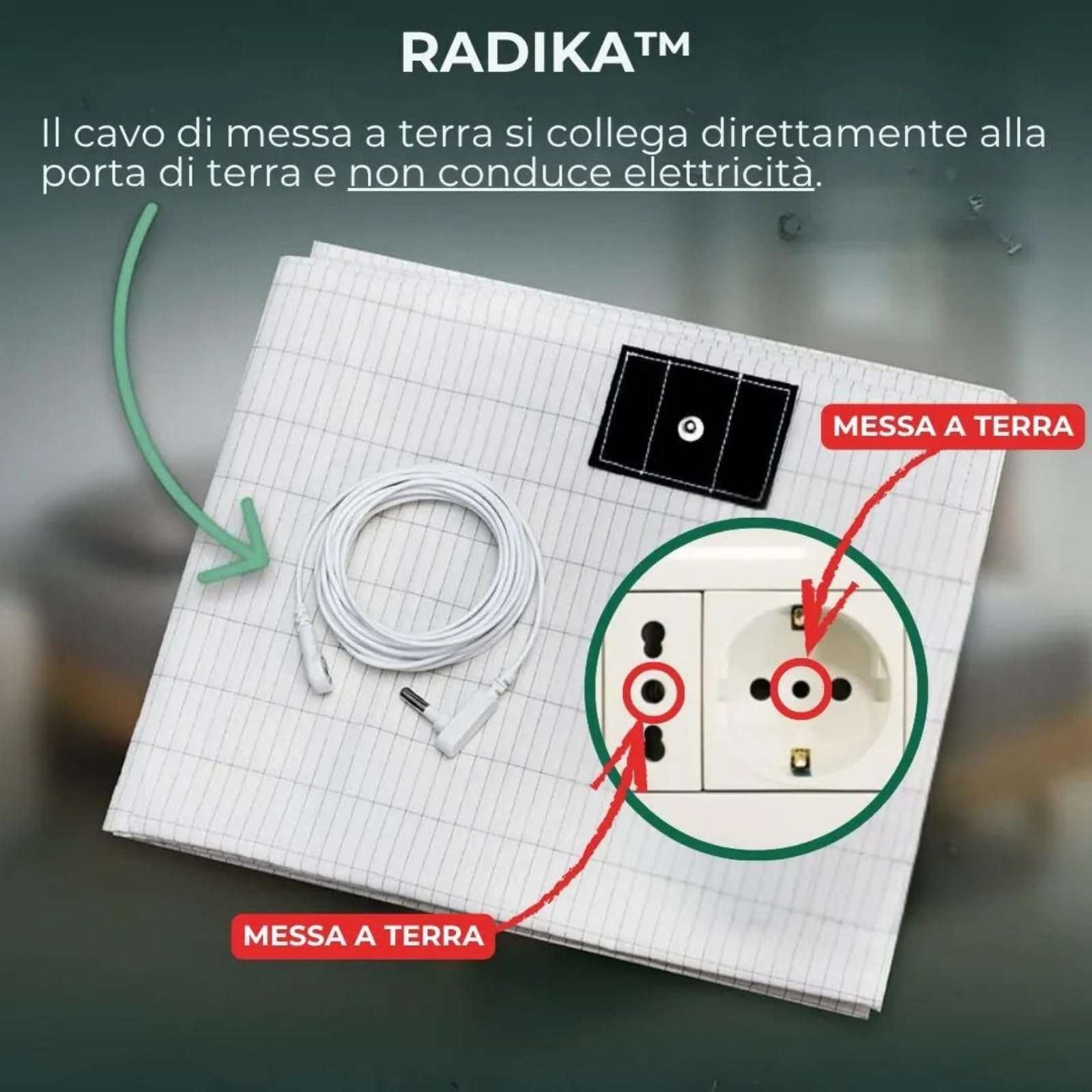 Radivy Radika Lenzuolo Grounding Originale