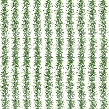 10 Pack Eucalyptus Garland 60Ft Artificial Vines Fake Greenery Garland