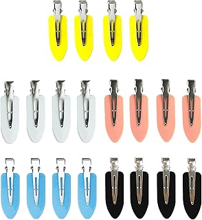 20 Pcs No Bend Hair Clips, No Crease Hair Clips, No Dent Hair Clips Tight Pinning Hair Bangs for Hair Pinning