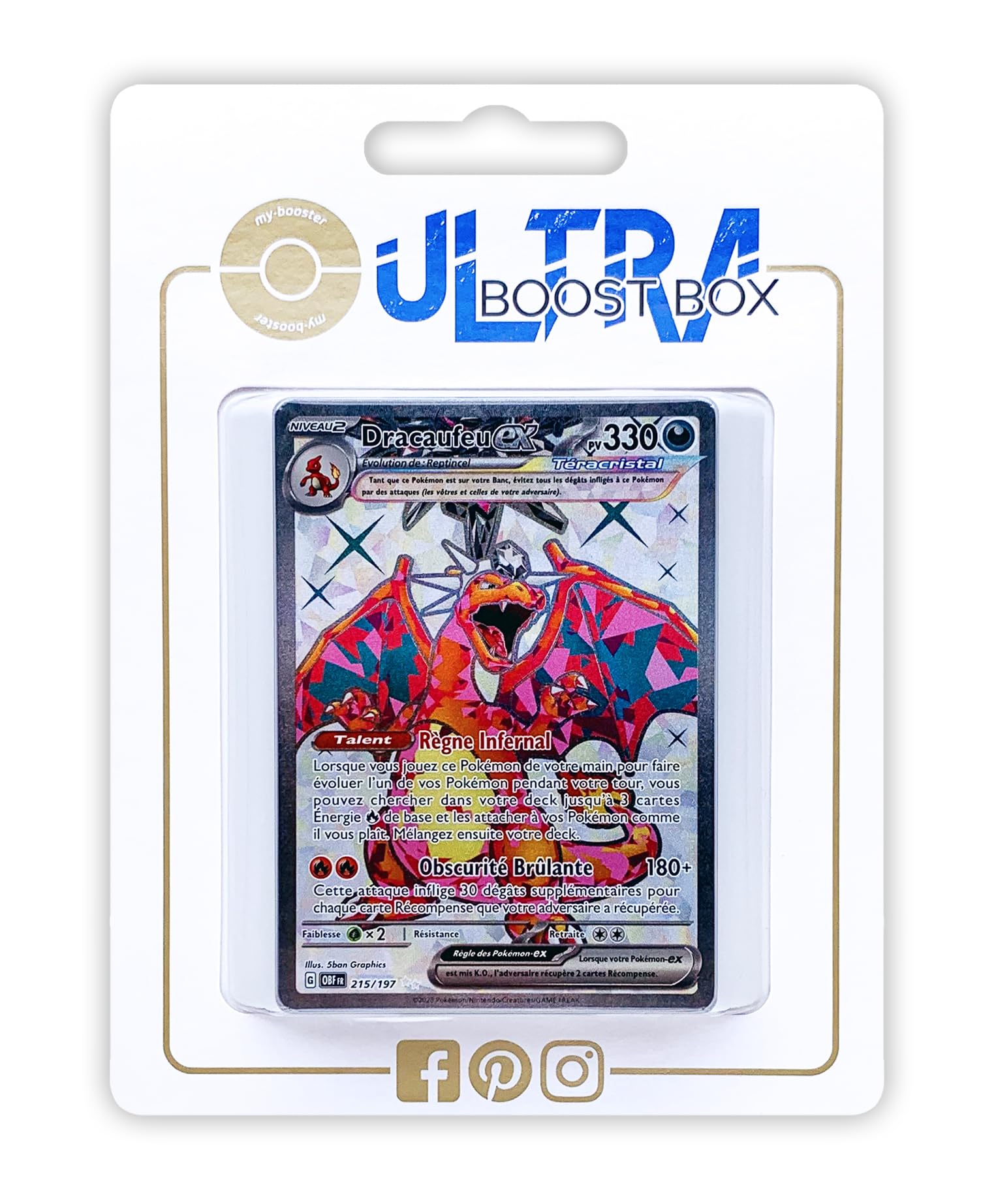 my-booster Pokémon Company SV03-FR-UB-215