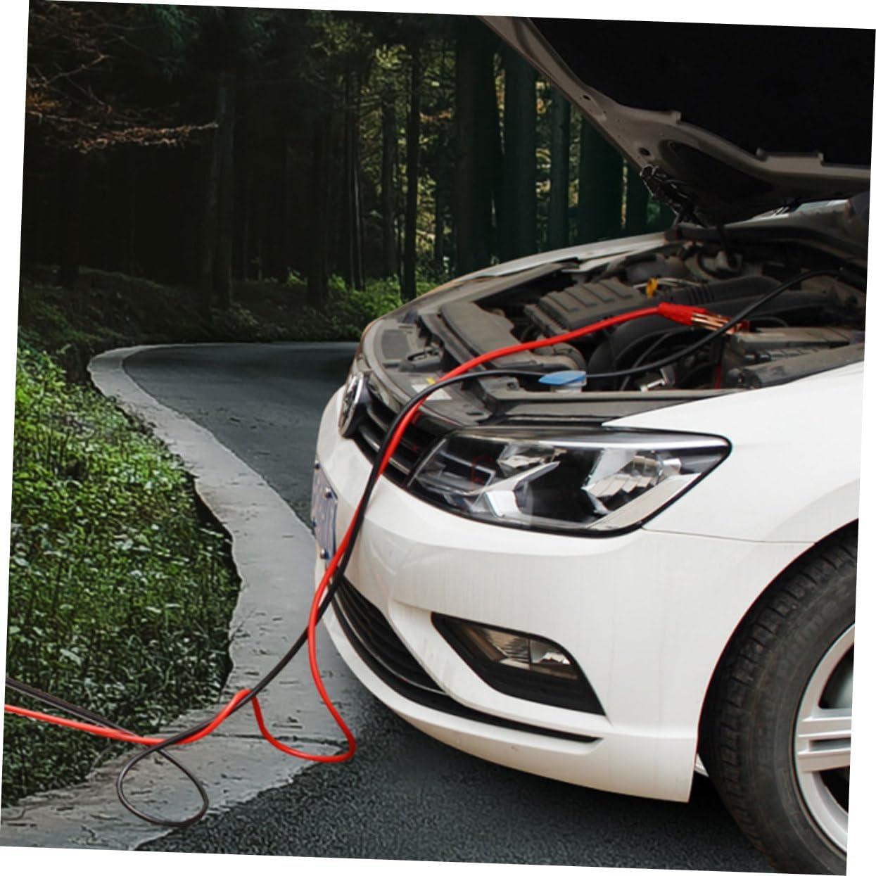 Car Battery Jumper Cables Kit Heavy Duty Automotive Booster Cables for Starting Portable and Design Fits All Car Models
