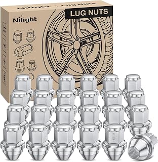 Nilight 24PCS M14x1.5 Lug Nuts Compatible with 2015-2025 Ford F-150