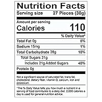 Vista 2 de Sweetzo - Soda Pop Shoppe Jelly Beans, cerveza de raíz, crema de soda, uva, naranja, caramelos con sabor a pimienta Dr. y más, bolsa surtida