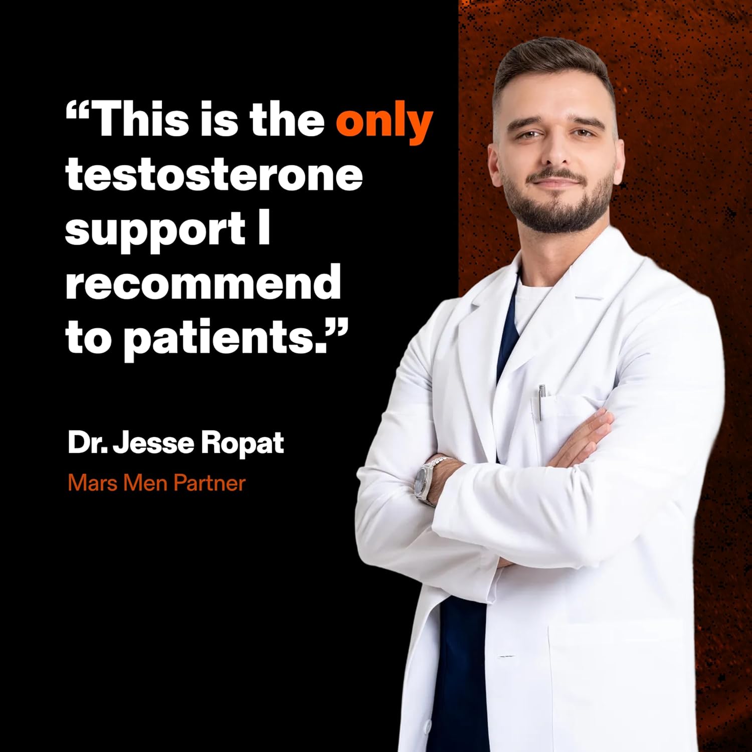 MARS MEN Booster for Men - Natural Supplement - Male Support - Libido, Energy & Muscle Growth Support - 30 Servings thumbnail