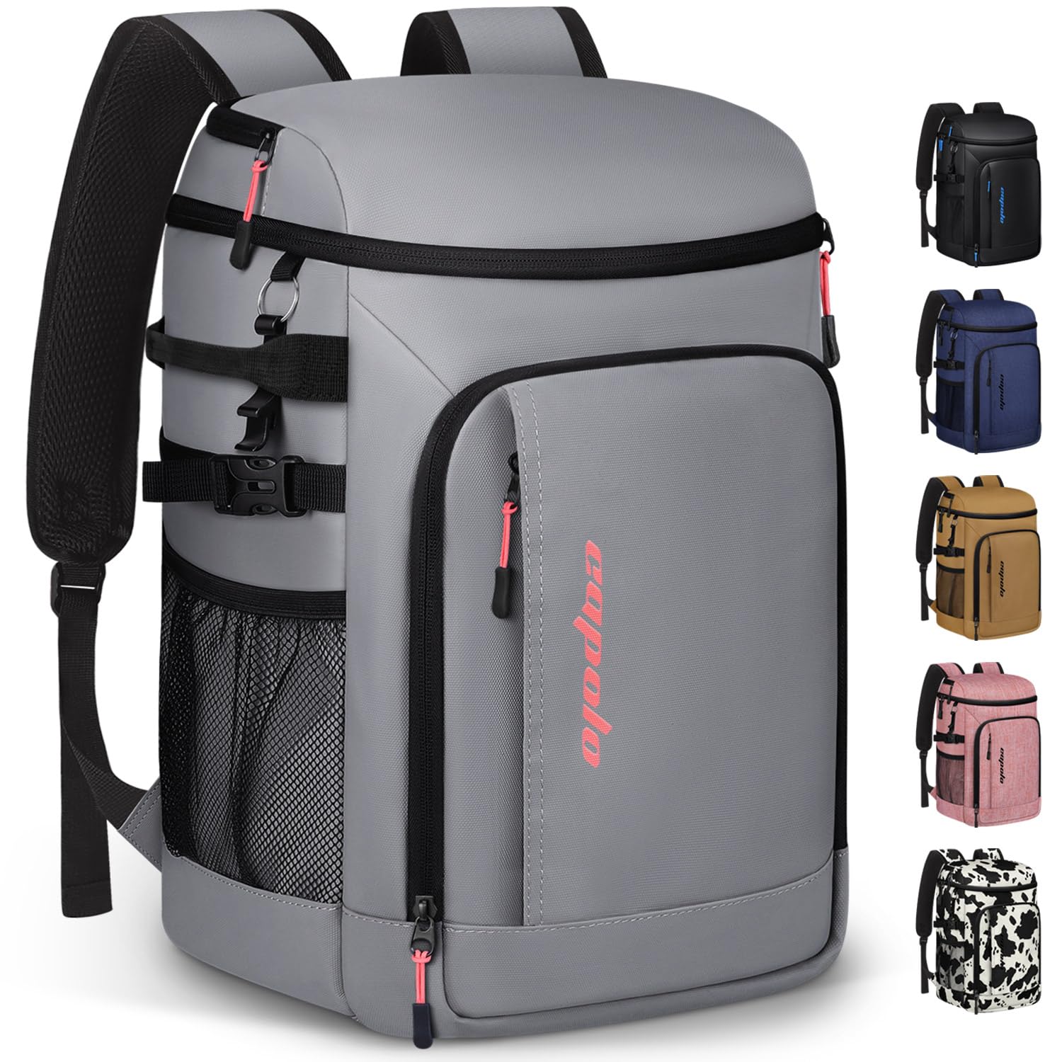 Capolo Cooler Backpack Insulated Leak Proof for Women Men Soft Cooler Bag