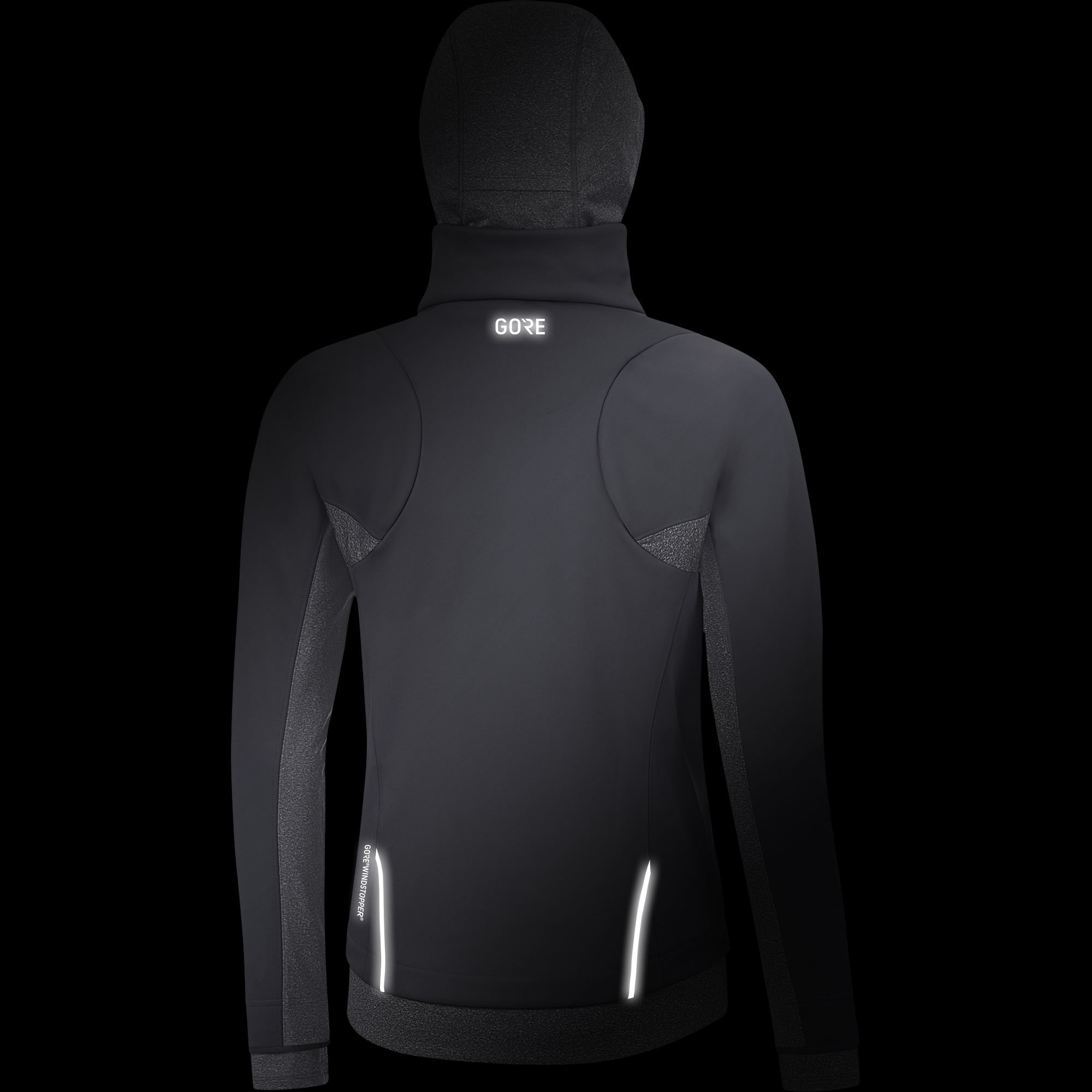 GORE WEAR Damen Thermo Lauf-Hoodie R3 GORE WINDSTOPPER