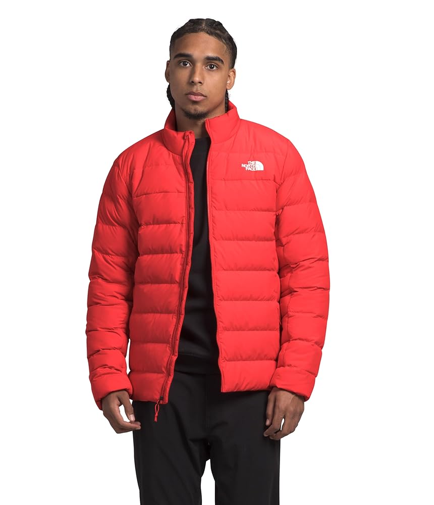 The North Face Mens Aconcagua 3 Jacket, XL, Fiery Red at