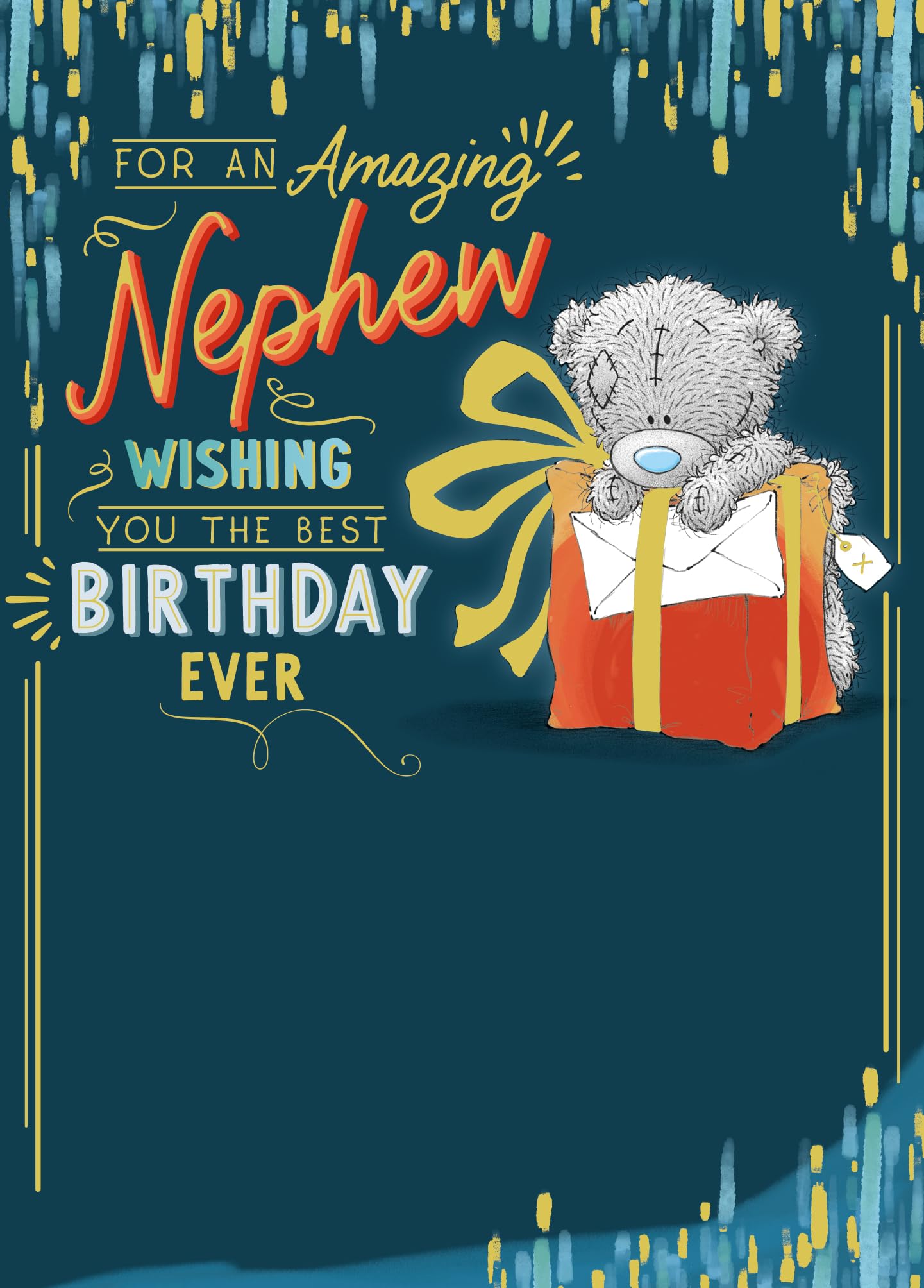 Me To You Tatty Teddy Amazing Nephew Birthday Card NEW