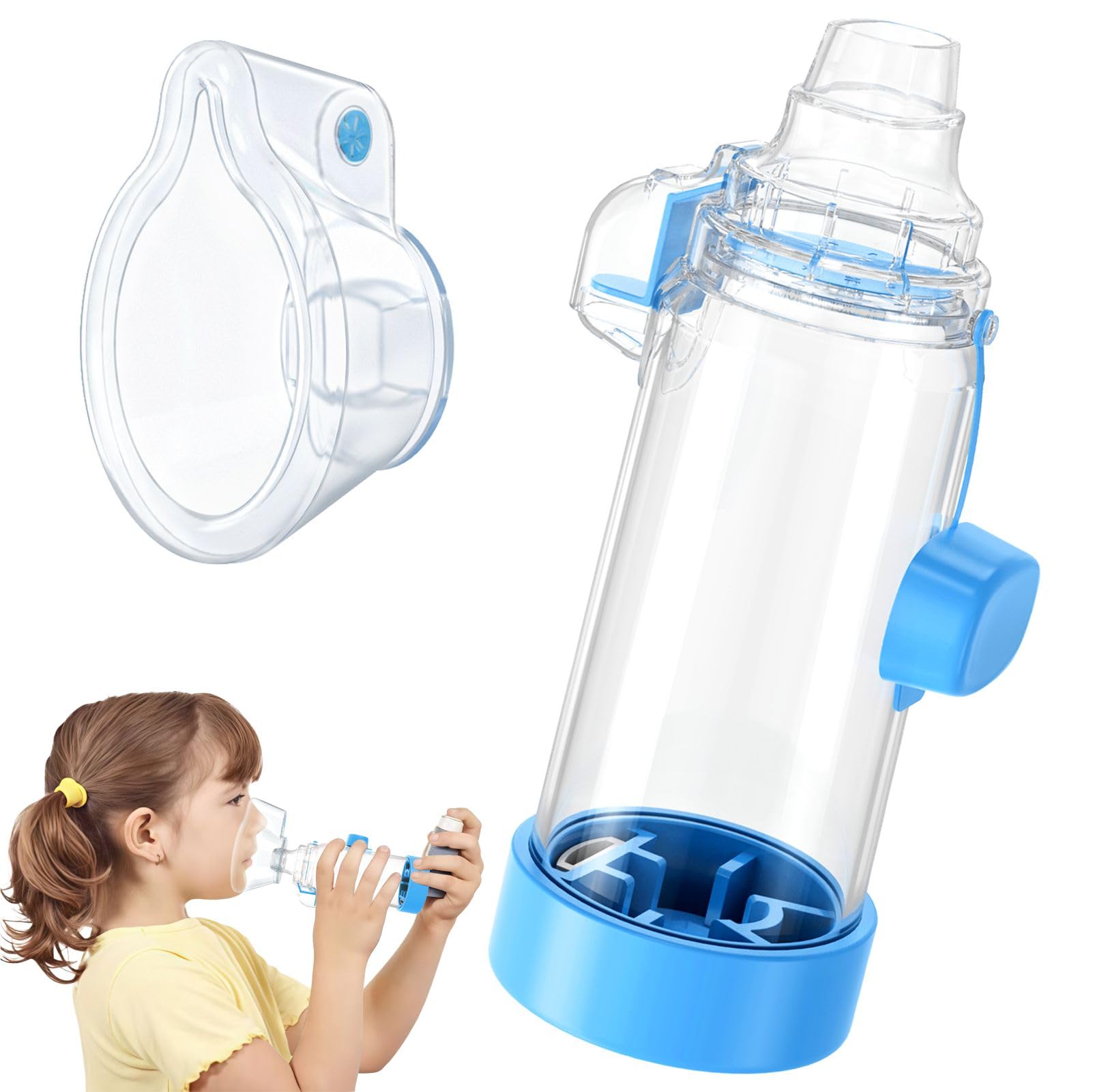 Inhaler Spacer for Adult and Kids NESSI OTC SPACER (Blue/kids)