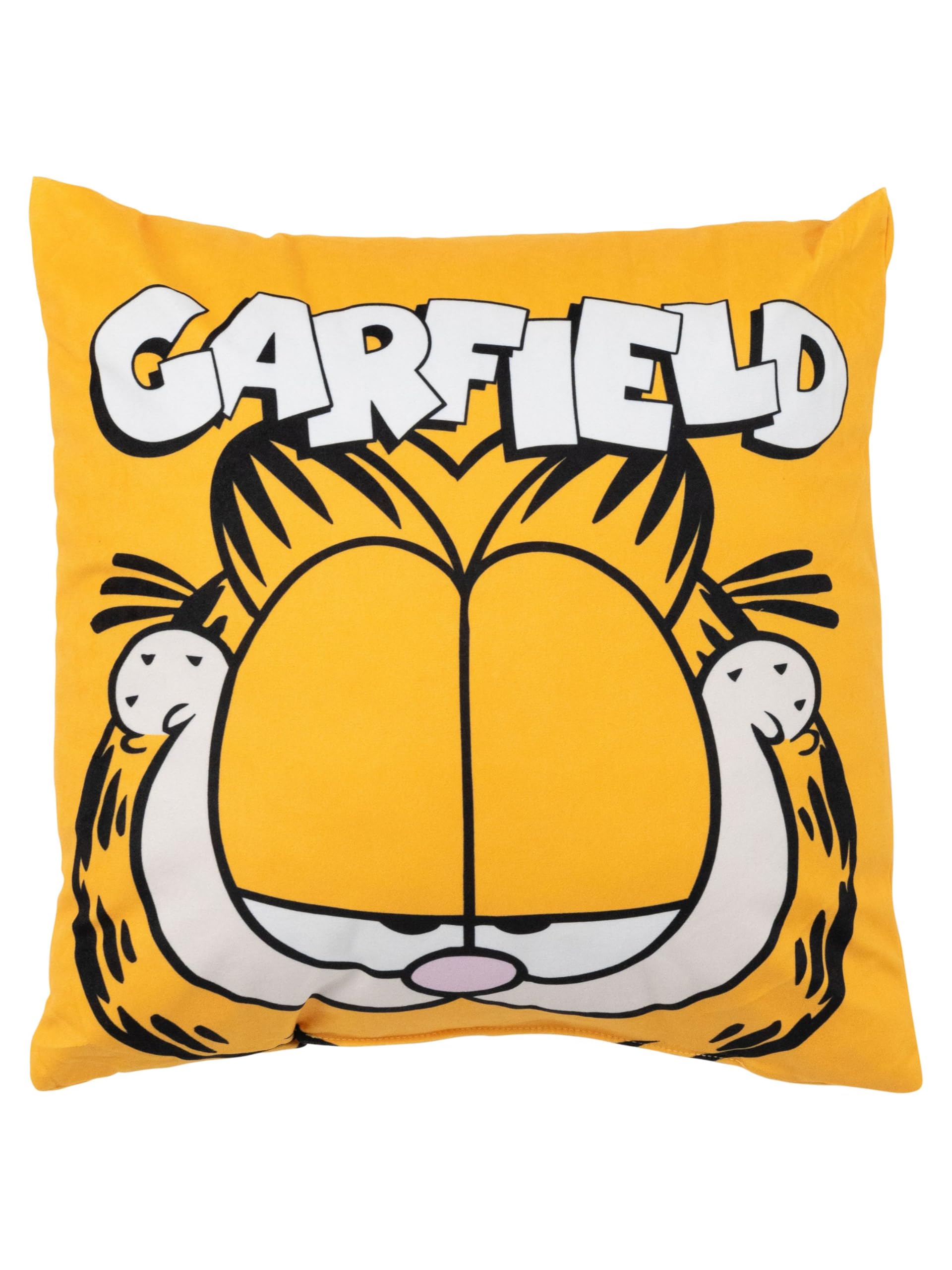 United Labels Garfield, cuscino 40 x 40 cm, giallo, cuscino decorativo per fan