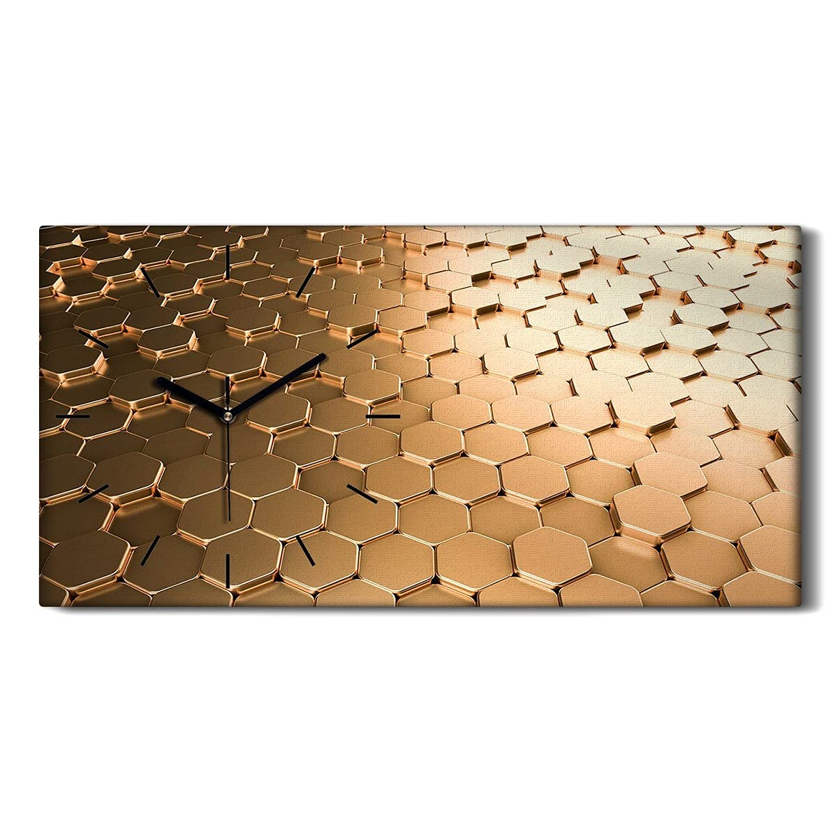 Horloge sur Toile sans Tic-Tac Résout les Problèmes de Bruit dans la Chambre