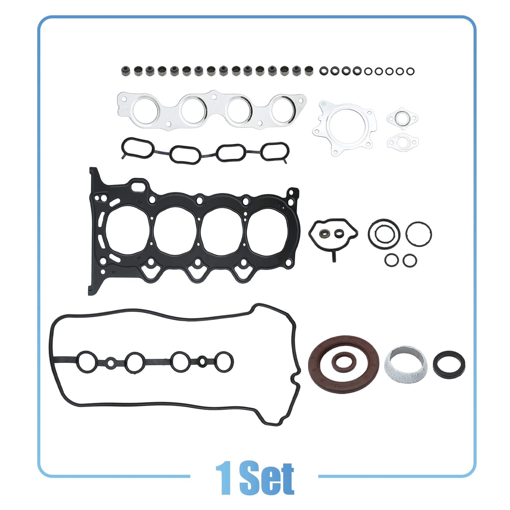 QUARKZMAN 1 Set Guarnizione Testata Motore per Toyota Prius 2001
