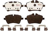 Vista 16 de Placas de freno delanteras de repuesto Raybestos Element3 EHT para vehículos selectos Toyota (4Runner, FJ Cruiser, Sequoia, Tacoma, Tundra), Lexus