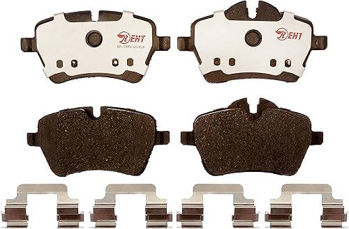Raybestos Element3 EHT Juego de pastillas de freno delanteras de repuesto para Mini Cooper '02-'16, Mini Cooper Countryman '11-'16 y modelos Mini