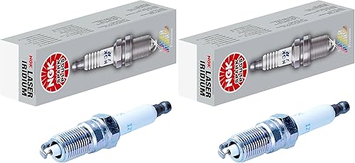 Miniatura 4 de NGK (1465) IZTR5B11 - Bujía de iridio láser, paquete de 1 unidad