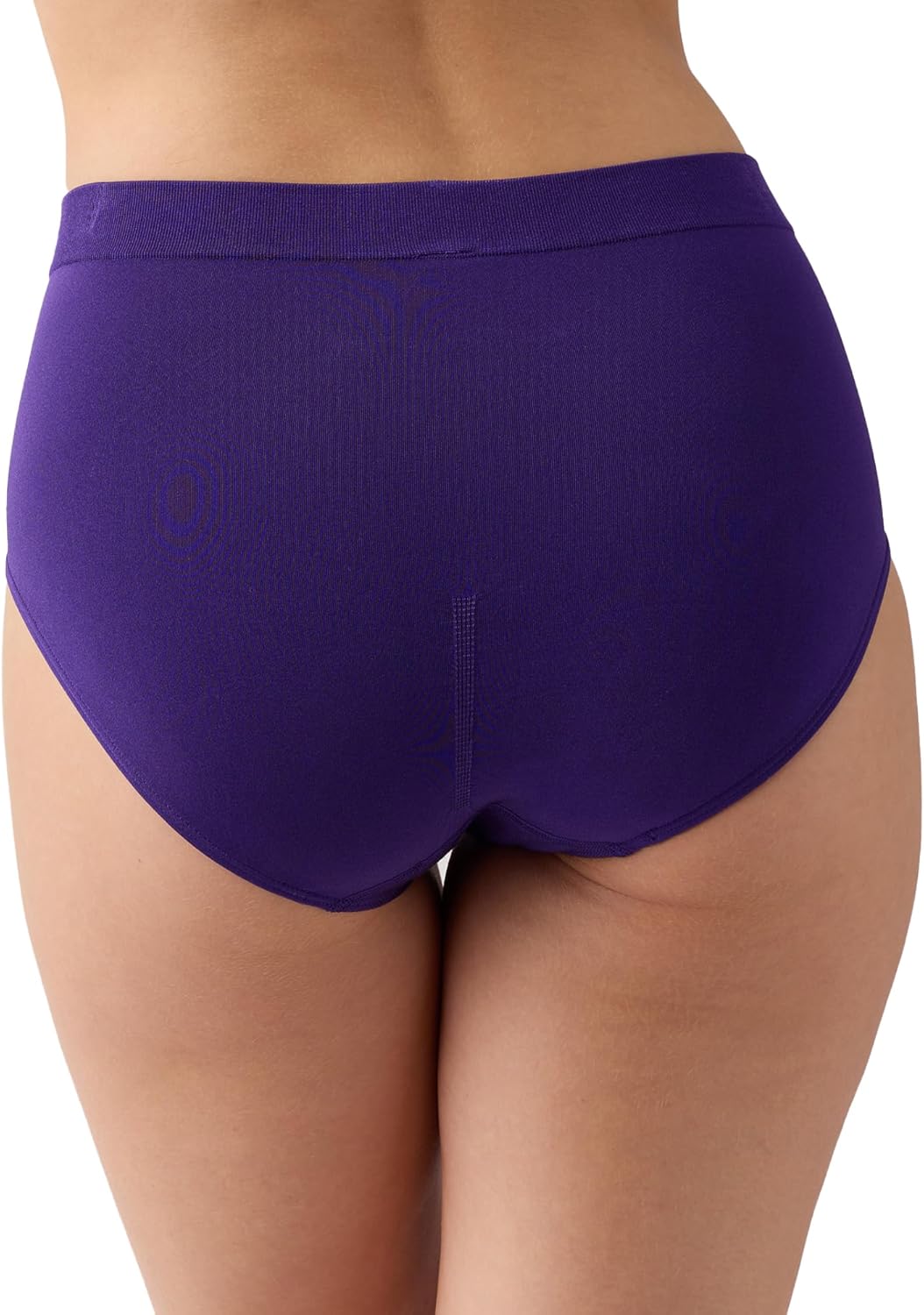 Wacoal Women's B-Smooth Seamless Full Coverage Brief Panty, 838175 Underwear, Purple Indigo, X-Large - Image 2