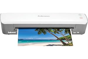 Laminadora de masa electrica: Fellowes Ion 95 Laminator, Ideal para Oficinas y Hogares
