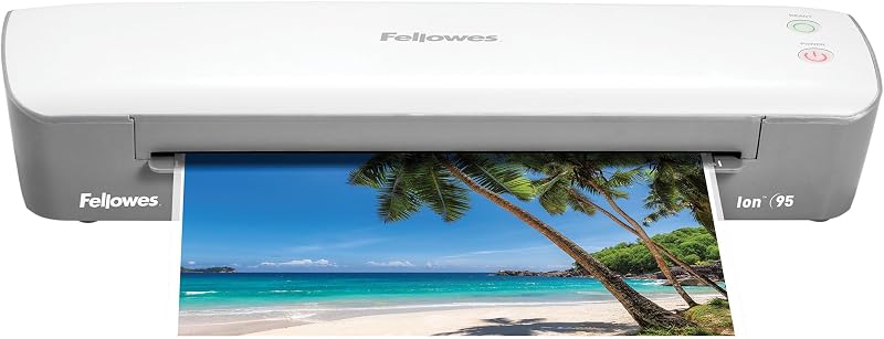 Ion™ 95 Thermal Laminator Machine, 9.5", Easy to Use & Compact | Classroom Projects, Schools, Home & Office, Includes 15 Assorted Laminating Pouches, Quick Warm Up, Laminates up to 5mil